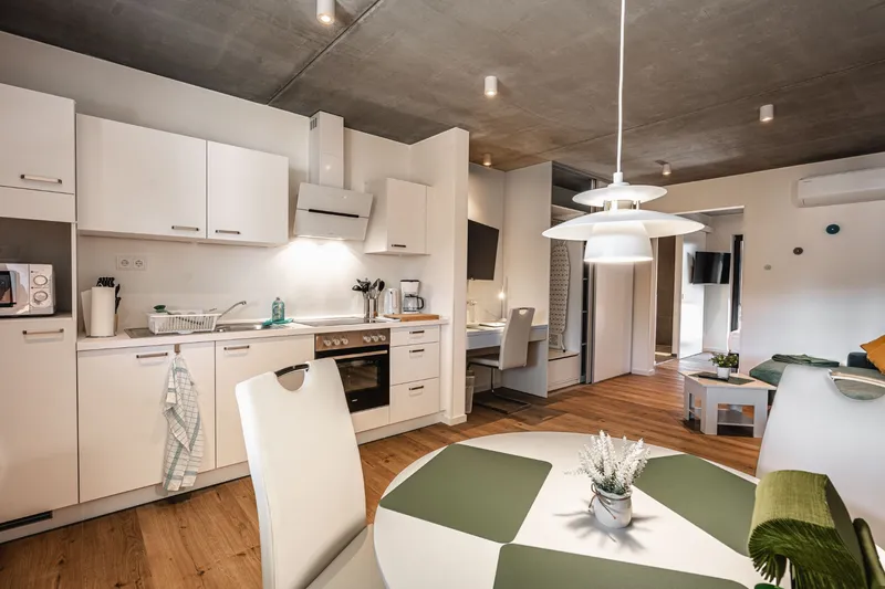 Fully equipped kitchen